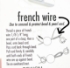 Picture of French Wire (cannetille or bouillon) Heavy 1.1mm Gold x35.5cm
