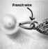 Picture of French Wire (cannetille or bouillon) Heavy 1.1mm Gold x35.5cm