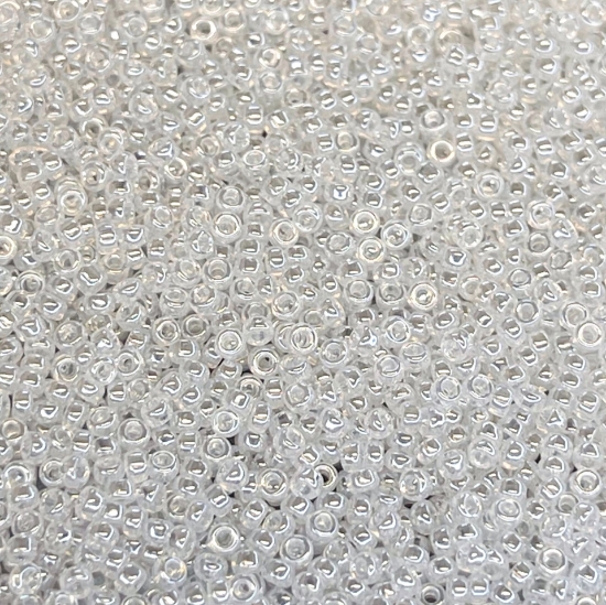 Picture of Miyuki Rocaille 15/0 511 Crystal Ceylon x10g