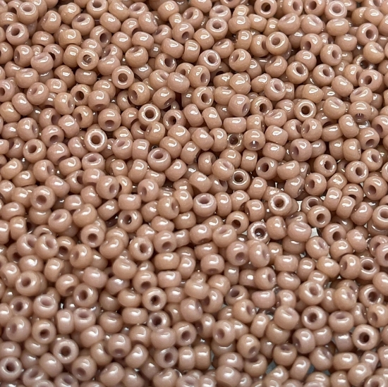 Picture of Miyuki Rocaille 15/0 4455 Duracoat Opaque Beige x10g