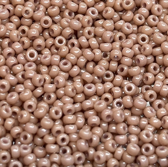Picture of Miyuki Rocaille 8/0 4455 Duracoat Opaque Beige x10g 
