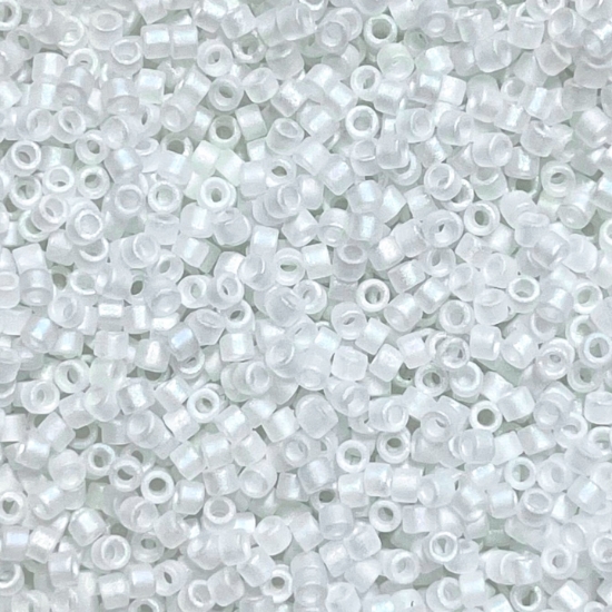 Picture of Miyuki Delica 11/0 DB851 Crystal AB Mat x10g