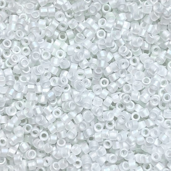 Image de Miyuki Delica 11/0 DB851 Mat Crystal AB x10g