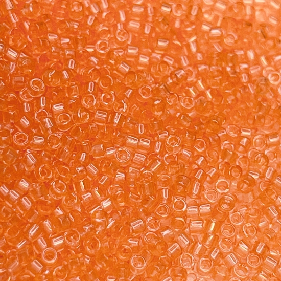 Picture of Miyuki Delica 11/0 DB1411 Transparent Peach x10g