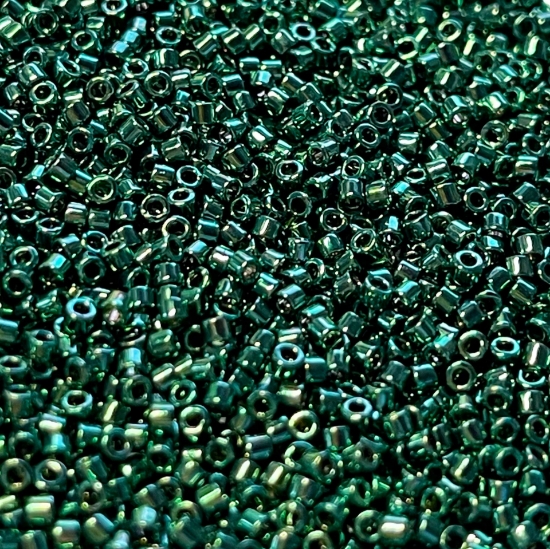 Picture of Miyuki Delica 11/0 DB458 Galvanized Dark Green x5g