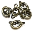 Picture of Clic Clasp 15x20mm w/ 2 rings Bronze x1