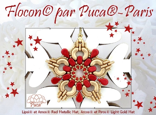 Picture of Hanger "Flocon" par Puca – Instant sownload or Printed Copy