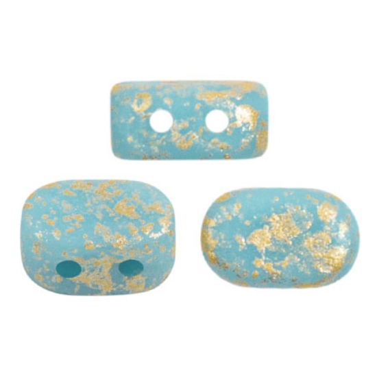 Picture of Lipsi® Par Puca® 7x4mm Opaque Aqua Mat Splash x10g