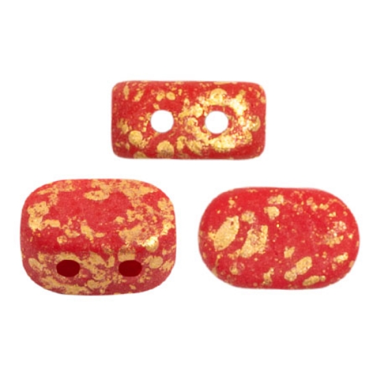 Picture of Lipsi® Par Puca® 7x4mm Opaque Coral Red Mat Splash x10g 