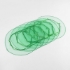 Picture of Organza Round Pouch Green x10