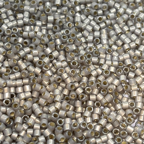 Picture of Miyuki Delica 11/0 DB1456 Silver Lined Light Taupe x10g