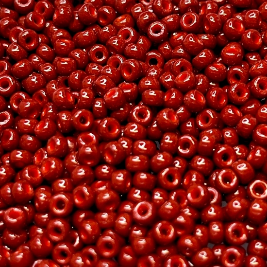 Picture of Miyuki Rocaille 8/0 4470 Duracoat Opaque Maroon x10g 
