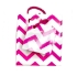 Picture of Gift Tote Bag Chevron 9x7,5cm Pink x5