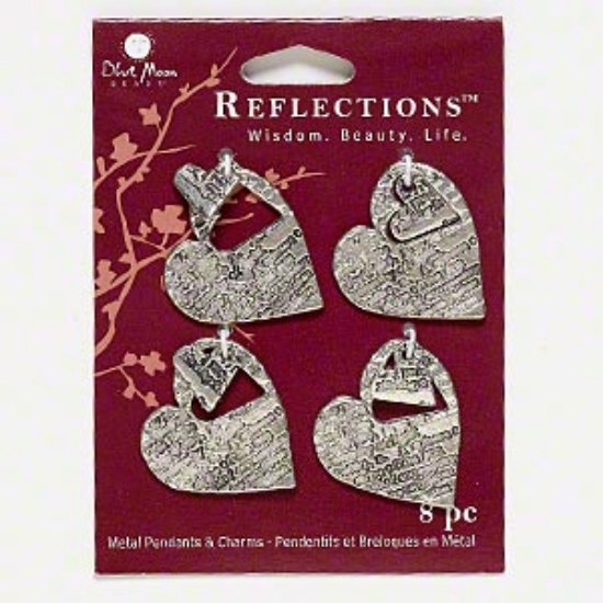 Picture of Focal Reflections Heart (4) with Heart cutout  (4) x1