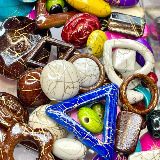 Picture of Acrylic Beads Mix x50