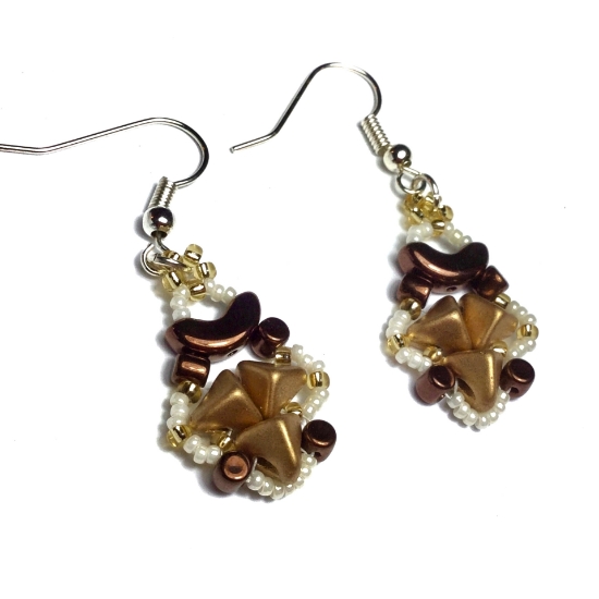 Picture of KIT - Lady Sfinx Oorbellen Bronze