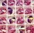 Picture of Swarovski 6228 Xilion Heart Pendant 10mm Rose AB x1