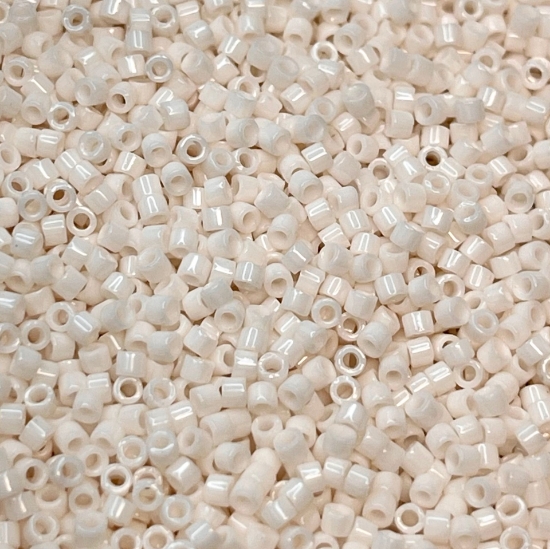 Picture of Miyuki Delica 11/0 DB1490 Opaque Bisque White x10g