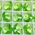 Picture of Swarovski 5742 Heart bead 10mm Peridot  x1