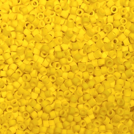 Picture of Miyuki Delica 11/0 DB1582 Mat Opaque Canary x10g