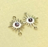 Picture of Link Sun 13mm 24kt Gold Plated x1