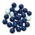 Picture of Preciosa Nacre Cabochon 6mm Navy Blue Pearl x10