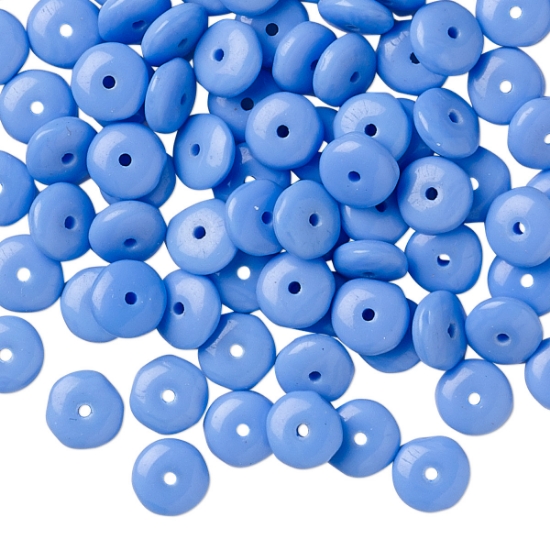 Picture of Preciosa Rondelle 6x2mm Opaque Lavender Blue x20