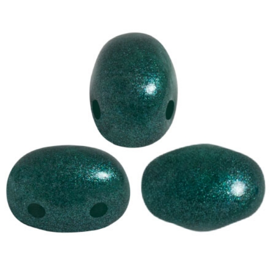 Picture of Samos® par Puca® 7x5mm Dark Green Pearl x10g