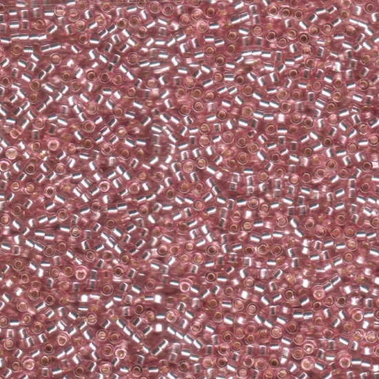 Picture of Miyuki Delica 11/0 DB1434 Silver Lined Pale Rose x10g