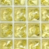 Picture of Swarovski 5754 Butterfly bead 12mm Jonquil x1