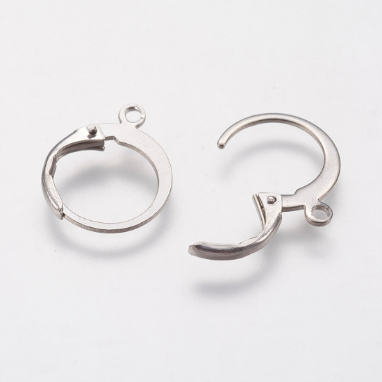 Picture of  Stainless Steel Leverback 12mm w/ open loop x10