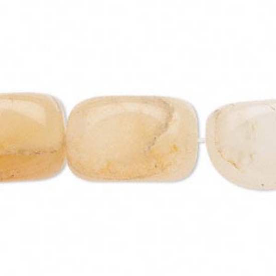 Picture of Golden Quartz bead tumbled nugget x38cm