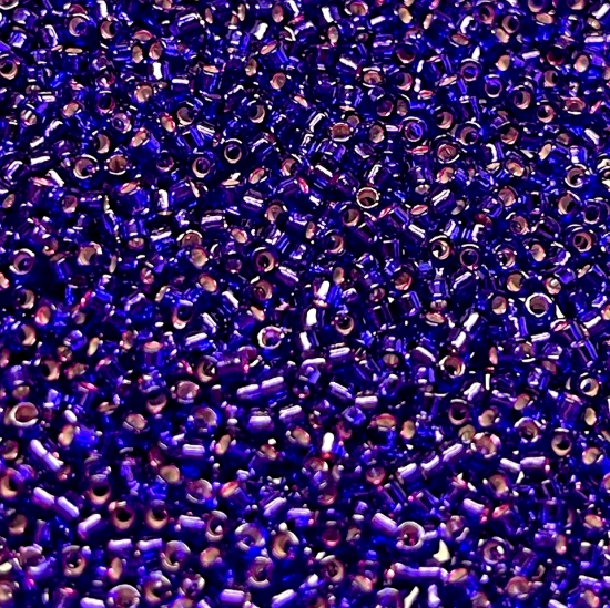 Picture of Miyuki Delica 11/0 DB610 Silver Lined Violet x10g