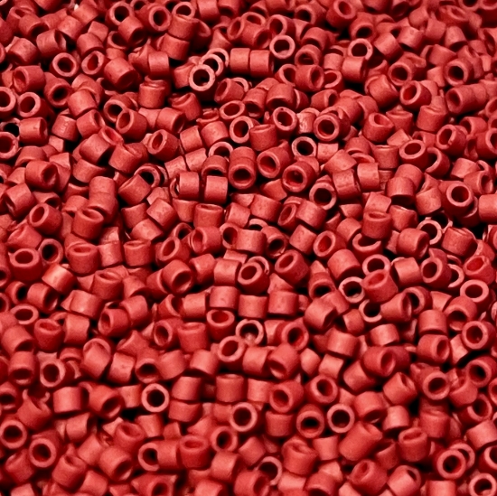 Picture of Miyuki Delica 11/0 DB378 Mat Metalic Brick Red  x10g
