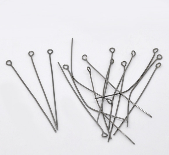 Picture of CLEARANCE - BULK - Eye Pin  Mix Gunmetal x100g