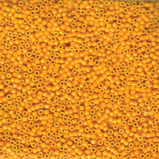 Picture of Miyuki Delica 11/0 DB651 Dyed Opaque Squash x10g
