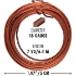 Picture of Wire Elements Tarnish-Resistant Wire 18 Gauge (1mm) Square Medium Temper Antique Copper x6.4m 