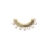 Picture of Pendant 22mm w/ 7 loops Gold Plated x12