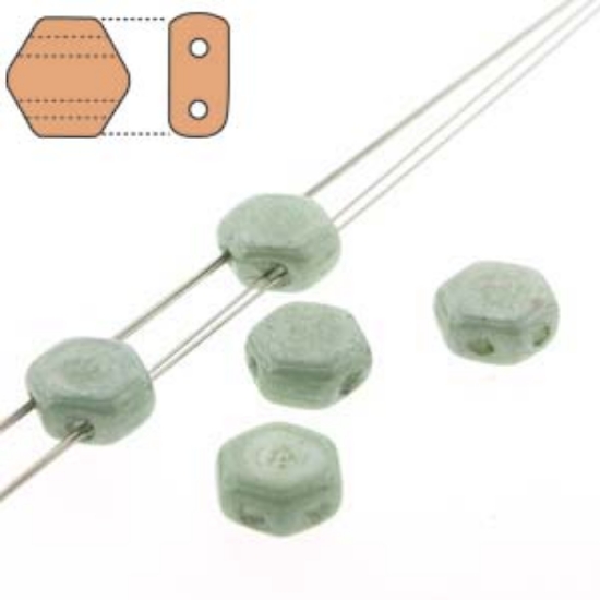 Picture of Honeycomb 6mm Green Luster x30