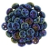 Picture of CzechMates QuadraLentil 6mm Iris Blue x5g