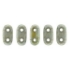 Picture of Bar 2-hole 2x6mm Opaque Ultra Luster Green x5g