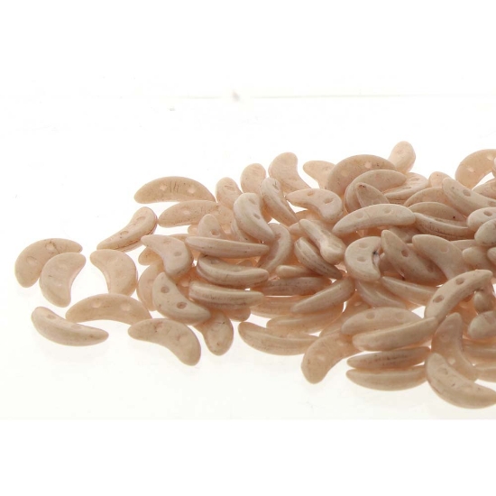 Picture of CzechMates Crescent 3x10mm Opaque Iced Coffee x10g