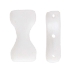 Picture of Bow Tie 3 holes 6x12mm Chalk x10g