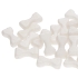 Picture of Bow Tie 3 holes 6x12mm Chalk Shimmer x10g