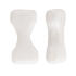 Picture of Bow Tie 3 holes 6x12mm Chalk Shimmer x10g
