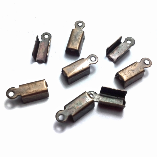 Picture of Cord End fold-over Ø3mm Copper x10