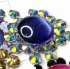 Picture of Embroidery Crystals 3700 Flower Sew-on 8mm Crystal AB x10