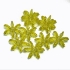 Picture of Acrylic Flower Spacer Bead 12x12mm Transparent Yellow x50