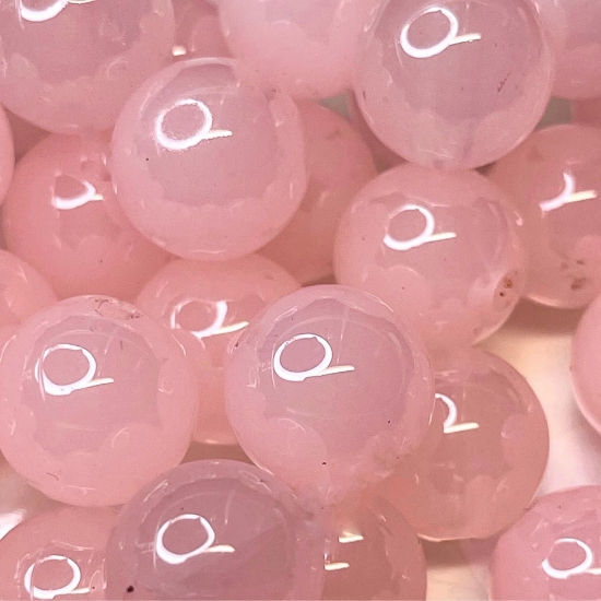 Picture of Acrylic Beads 14mm Mystic Rose x10