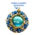 Picture of Cymbal - Padanassa Ginko Bead Ending 24k Gold Plated x1
